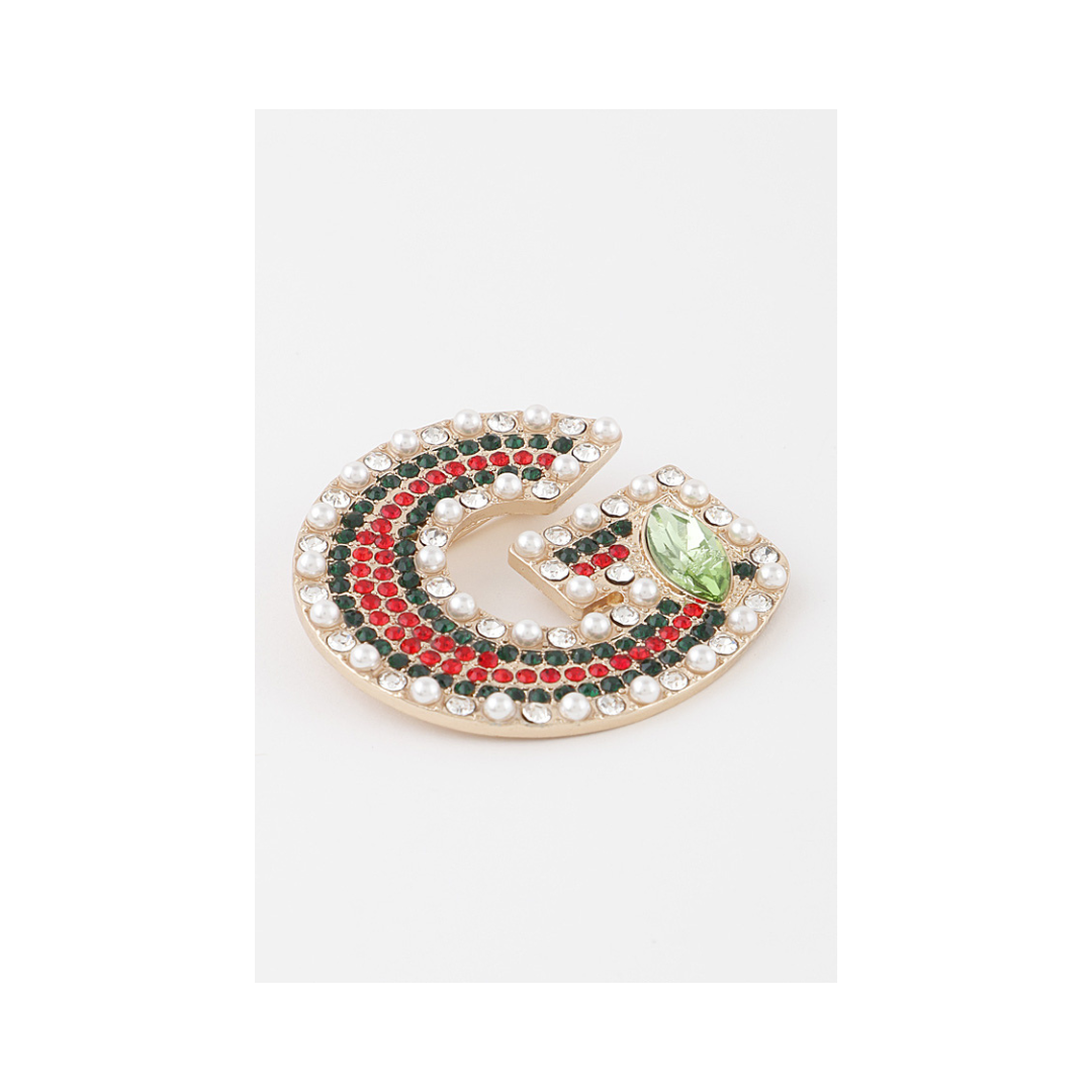 Bejeweled G Brooch