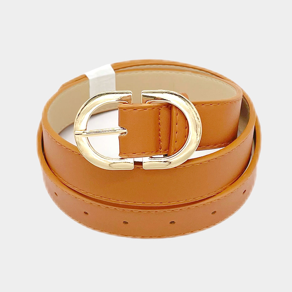 Faux Leather Belt