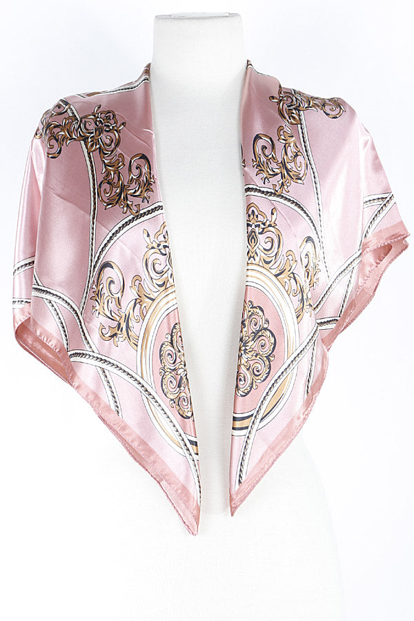 Royal Greek Silk Scarf