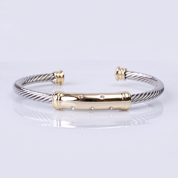Twinkle Cable Bangle