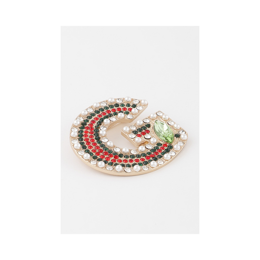 Bejeweled G Brooch