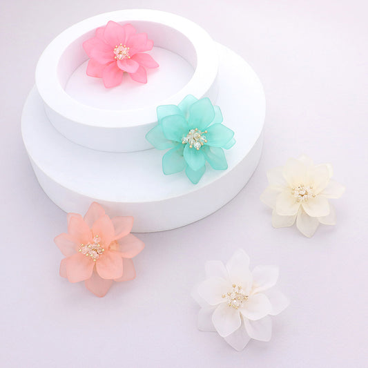 Resin Flower Earrings