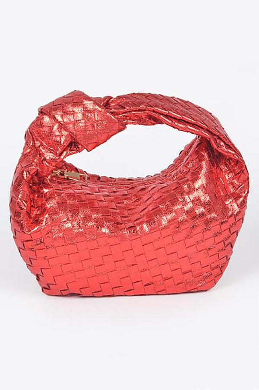 Metallic Braided Bag