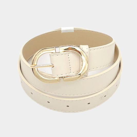 Faux Leather Belt