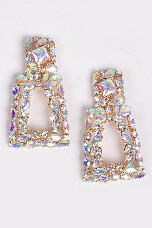 Clustered Jeweled Earrings