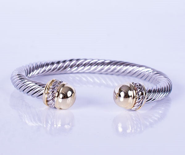Gold Dome Bangle
