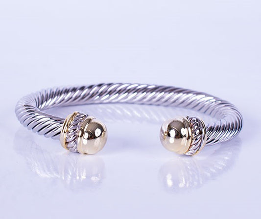 Gold Dome Bangle
