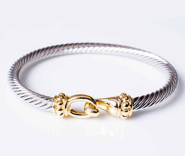 Golden Hook Bangle