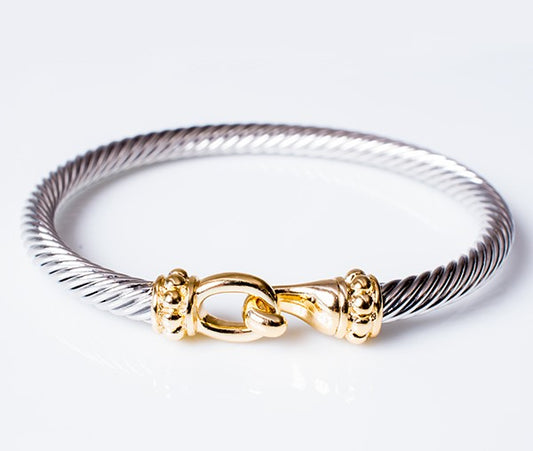 Golden Hook Bangle
