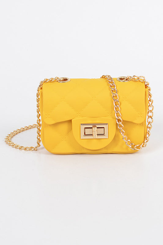 Matte Jelly Mini Cross Body Bag