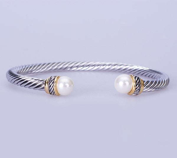 Pearl Cable Classic Bangle