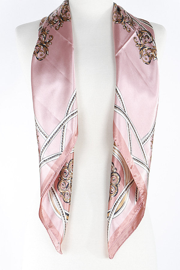 Royal Greek Silk Scarf