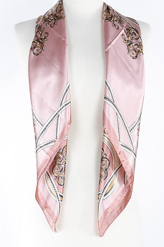 Royal Greek Silk Scarf