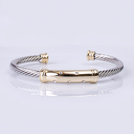 Twinkle Cable Bangle